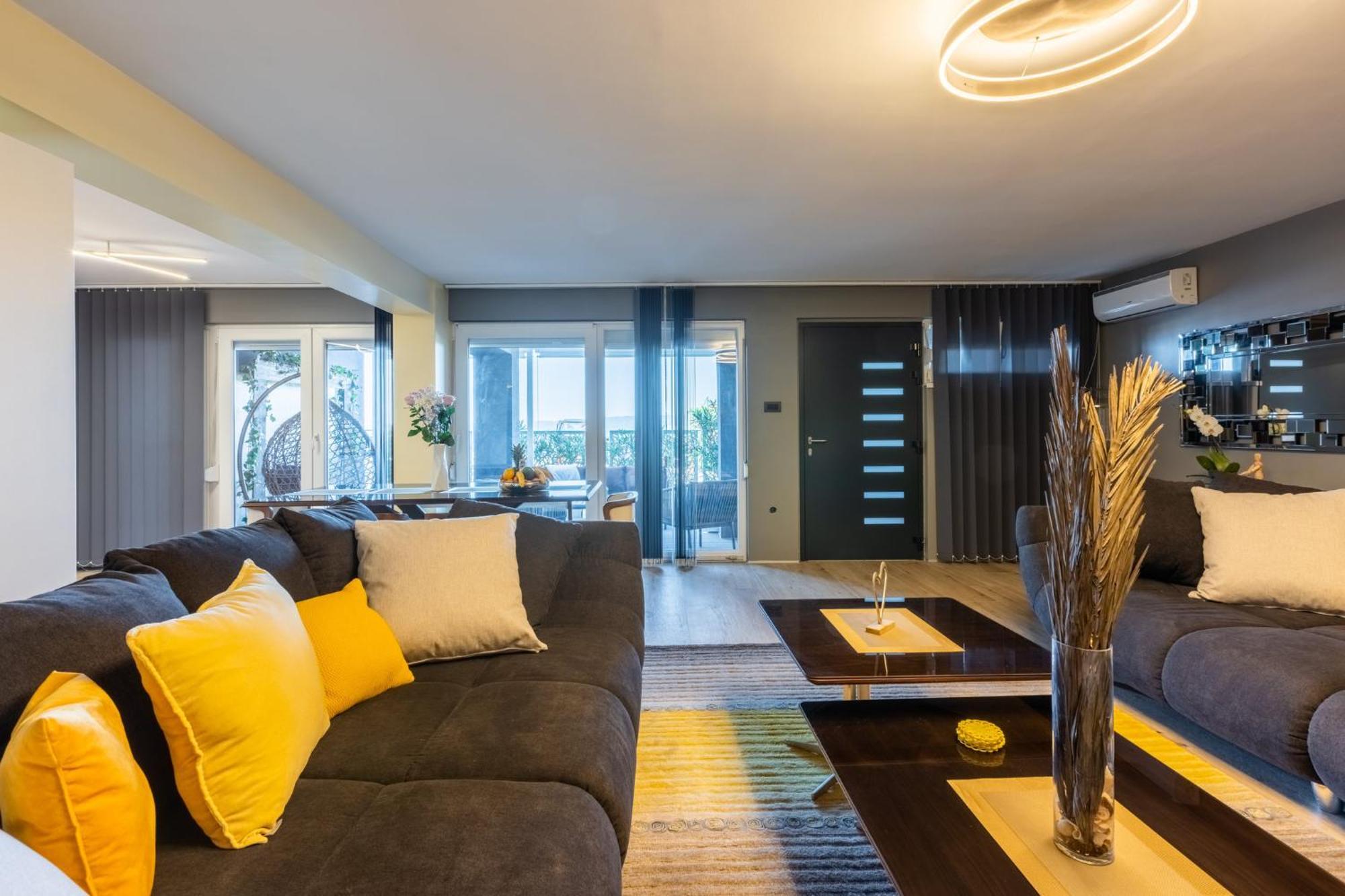 Panoramica Apartment With Whirlpool Crikvenica Exterior photo