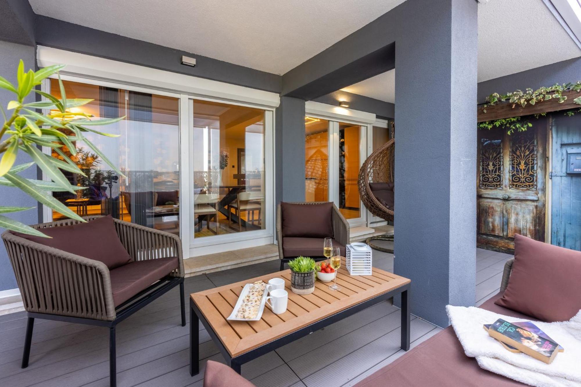 Panoramica Apartment With Whirlpool Crikvenica Exterior photo