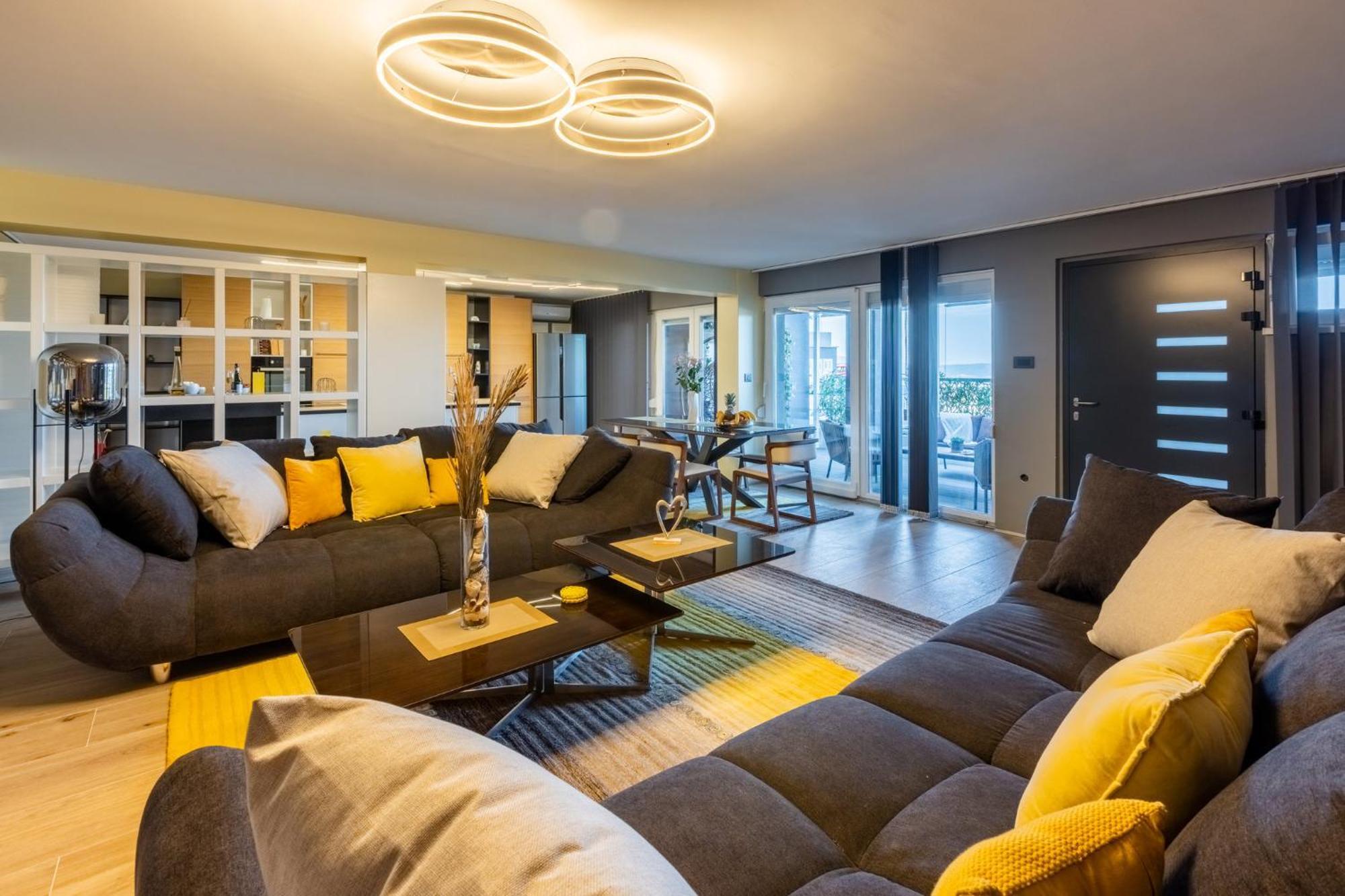 Panoramica Apartment With Whirlpool Crikvenica Exterior photo